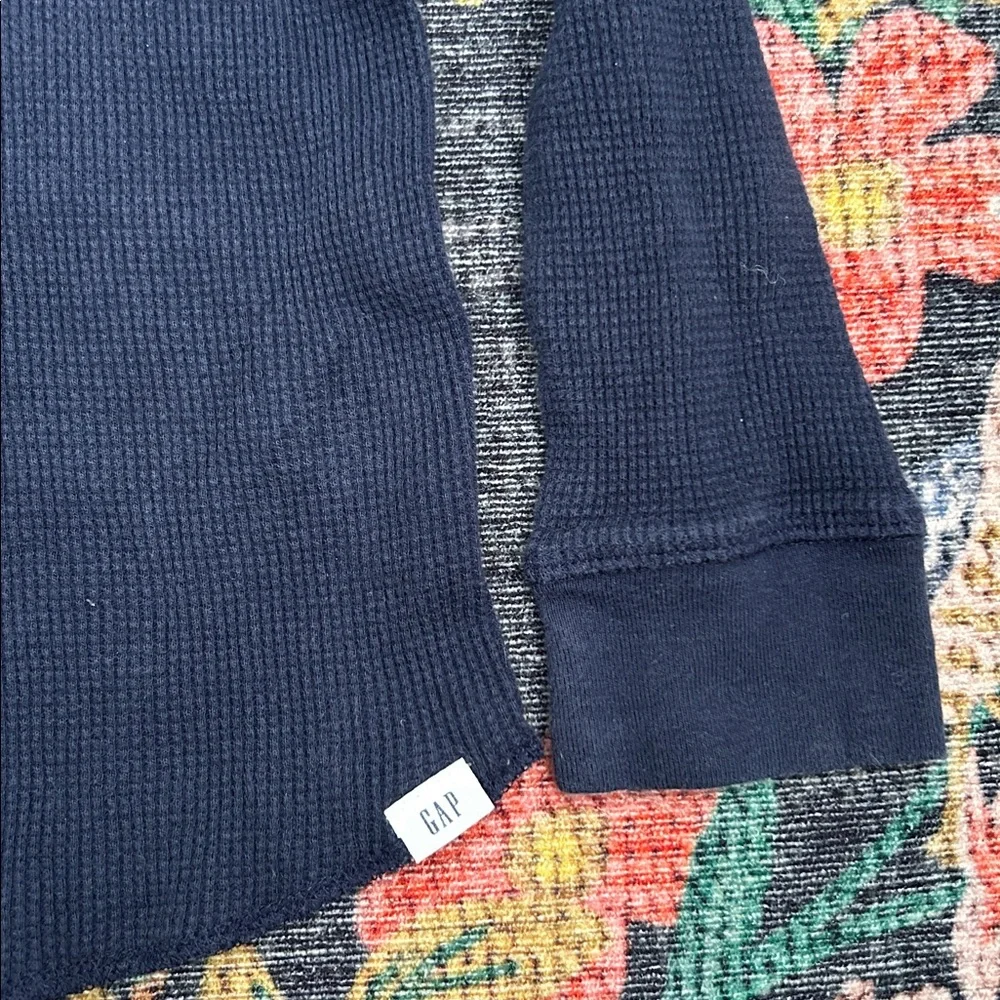 Gap Toddler Hooded Thermal Waffle Tee, Size 4T